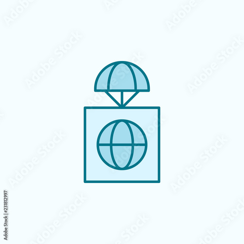 global premise  field outline icon