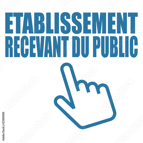 Logo établissement recevant du public.