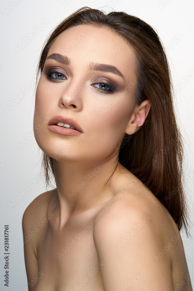 Natural beauty portrait