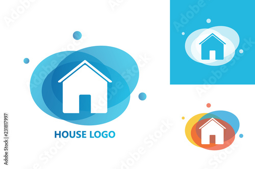 House Logo Template Design Vector, Emblem, Design Concept, Creative Symbol, Icon