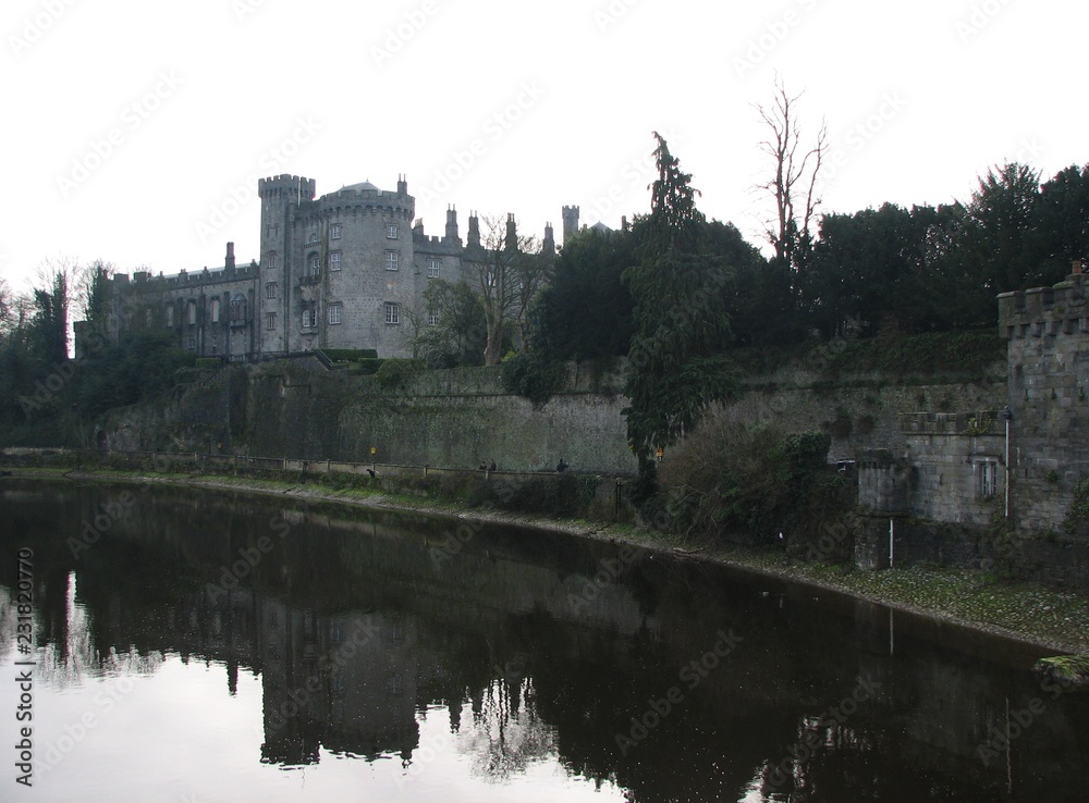 Kilkenny castle from the Nore river