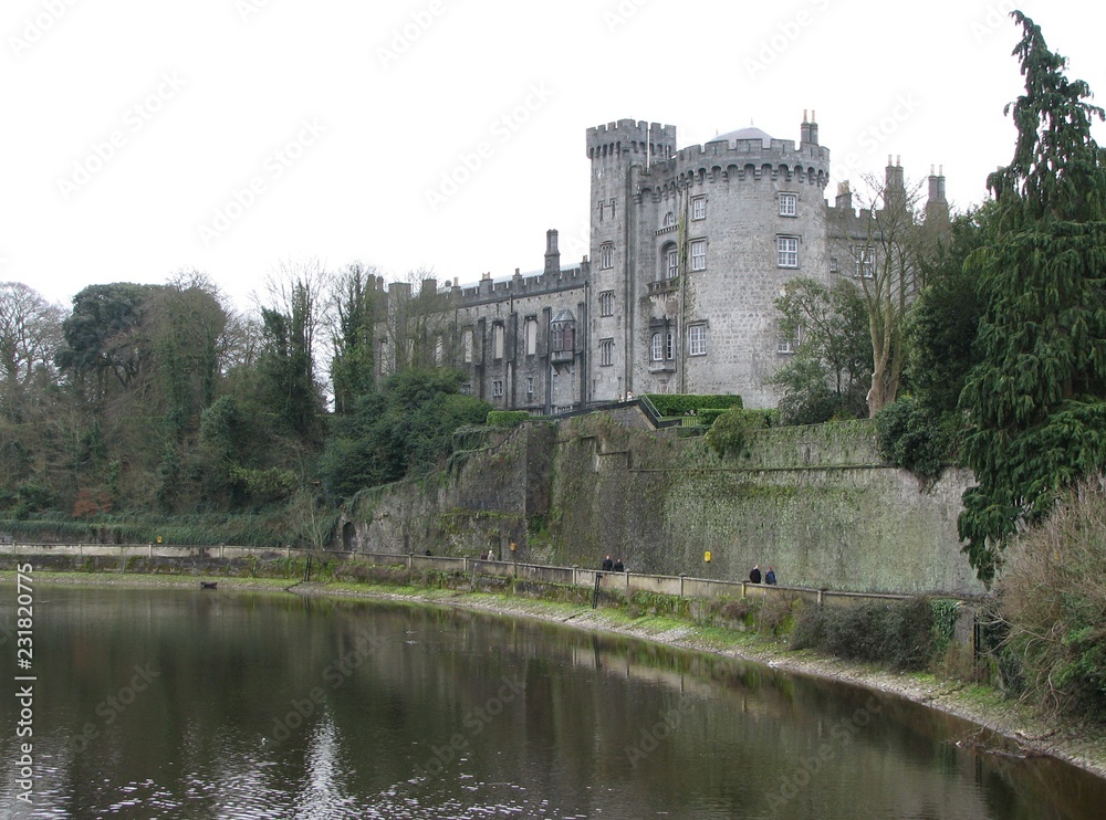Kilkenny castle from the Nore river