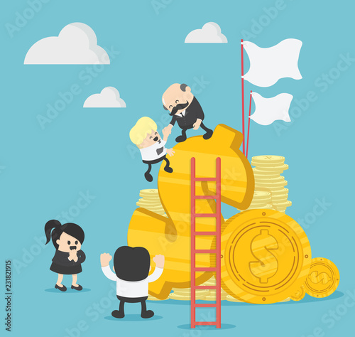 Successful teamwork ideas in the field of work, with the help of team leaders and effective teams.