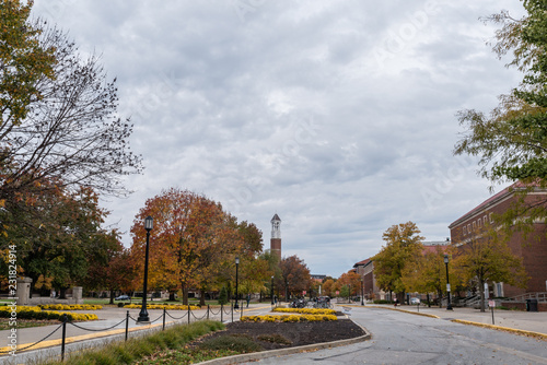 Purdue University campus in the fall, West Lafayette, Indiana