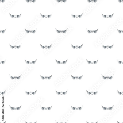 Aquila wing pattern vector seamless repeat for any web design