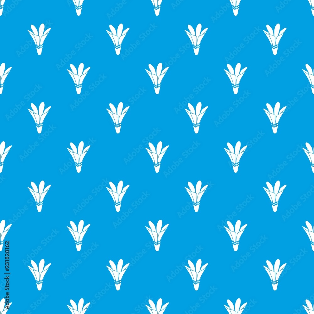 Nature flower pattern vector seamless blue repeat for any use Nature flower pattern vector seamless blue repeat for any use