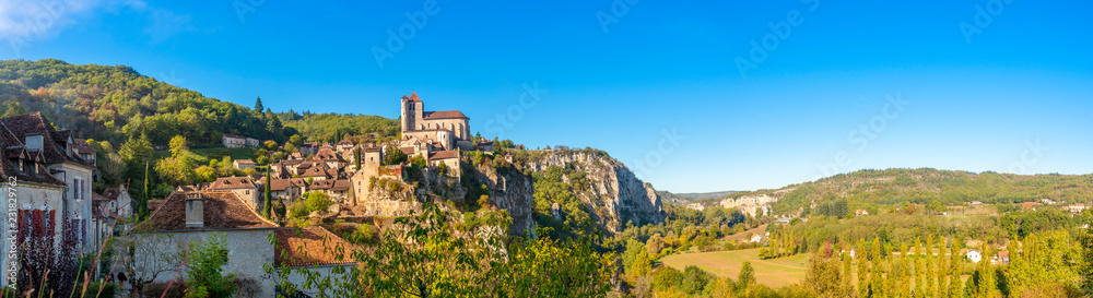 Saint Cirq Lapopie, Occitanie en France
