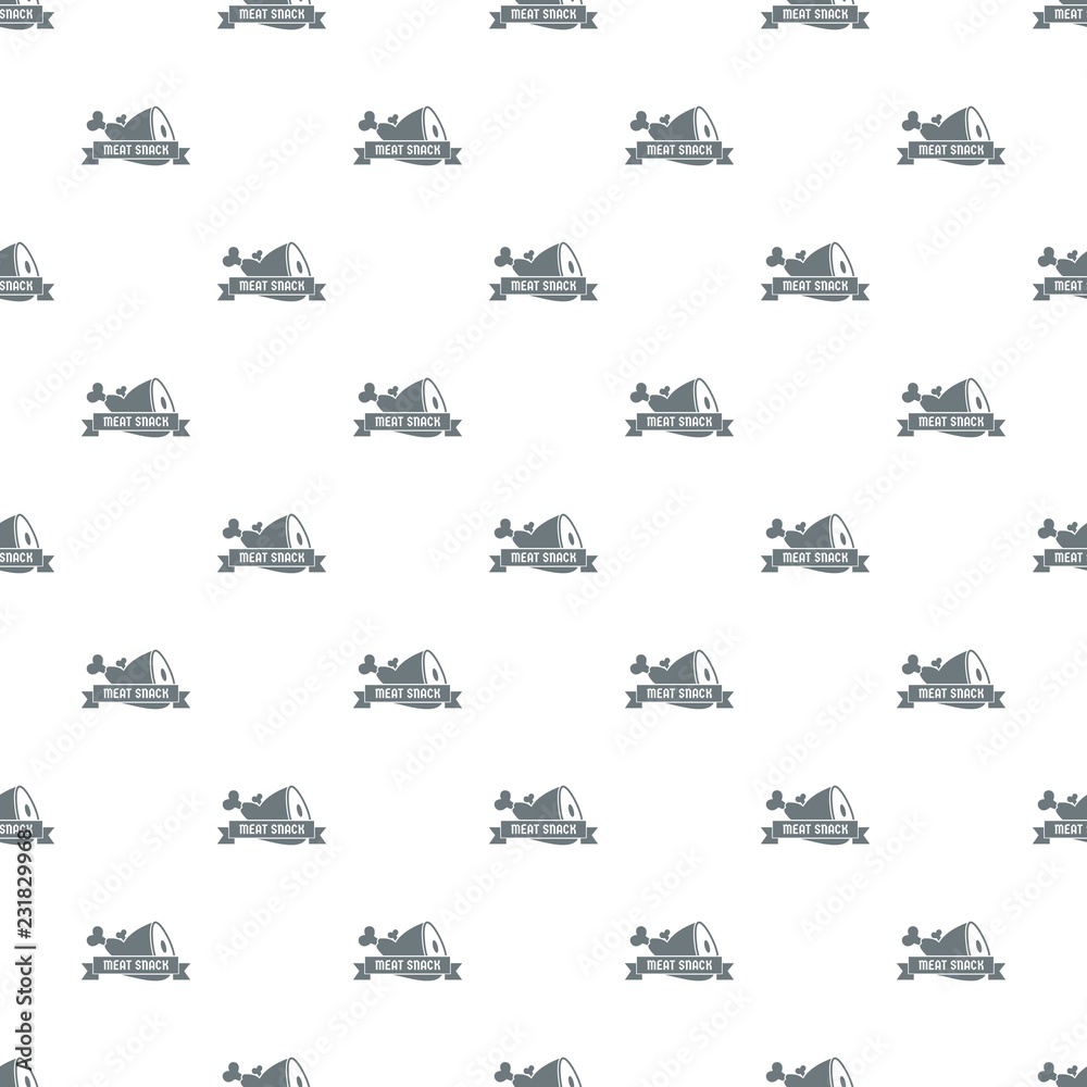 Meat pattern vector seamless repeat for any web design