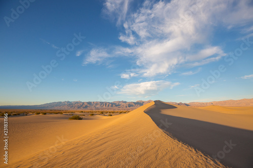 Sand dunes in California