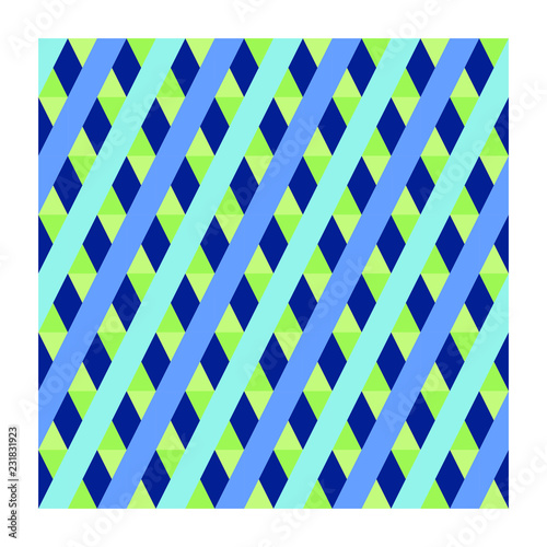 Colorato verde blu moderno astratto sfondo geometrico texture vettoriale stampa tessile mosaico mattonella stoffa tappezzeria carta decorativo