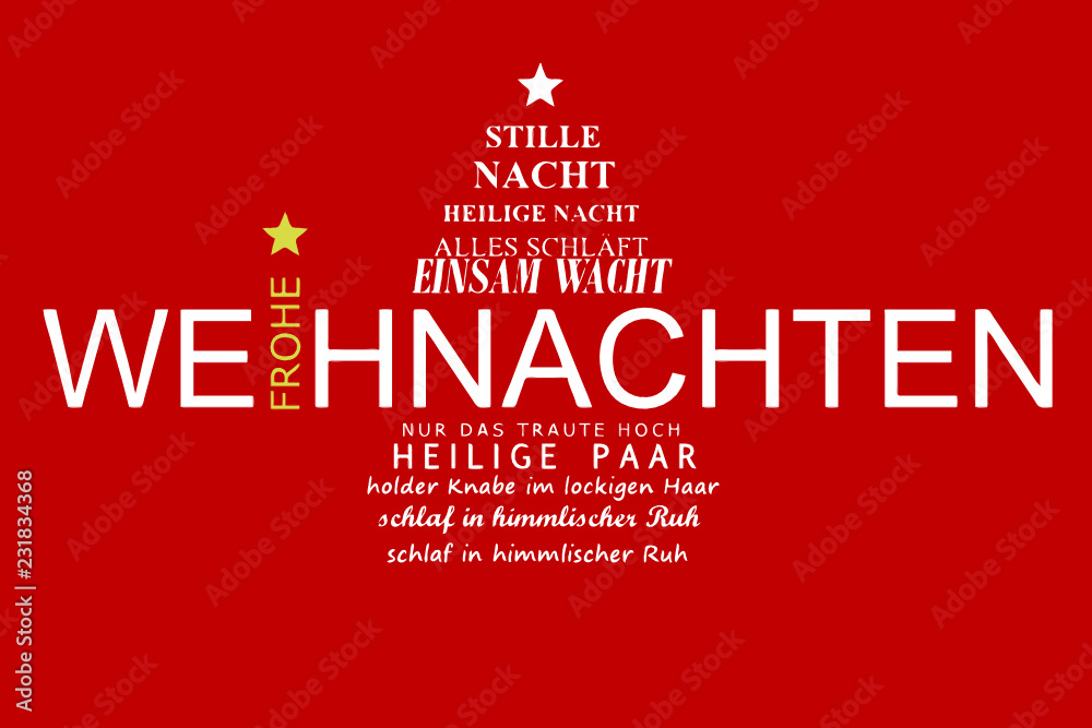 Frohe Weihnachten - Alles schläft, einsam wacht Frohe Weihnachten - Alles schläft, einsam wacht