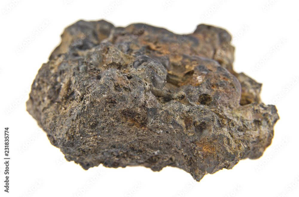 slag isolated on white background slag isolated on white background