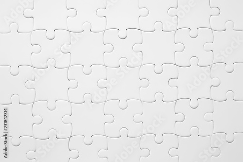 Texture of assembled puzzle as background