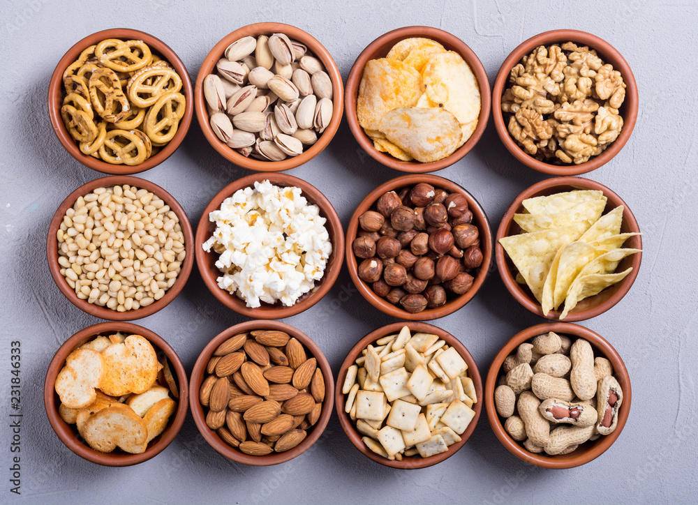Mix of snacks Mix of snacks
