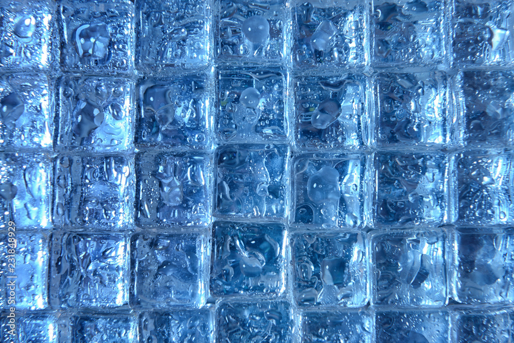 Ice cubes as background Ice cubes as background