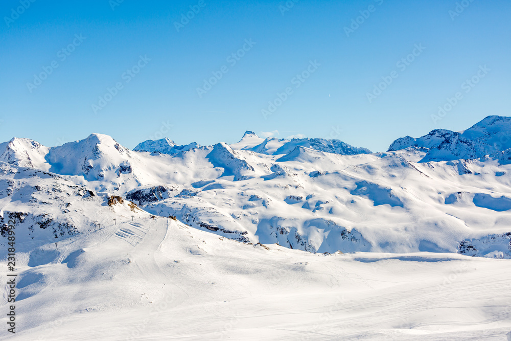 Photo of snowy landscape