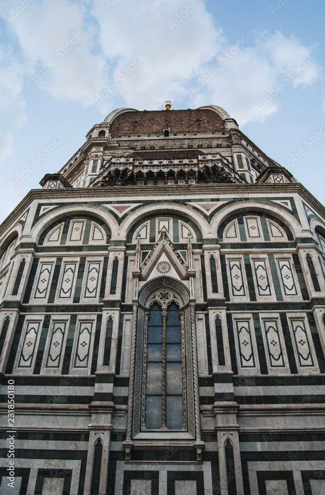 Santa Maria del Fiore cathedral in Florence, Italy 