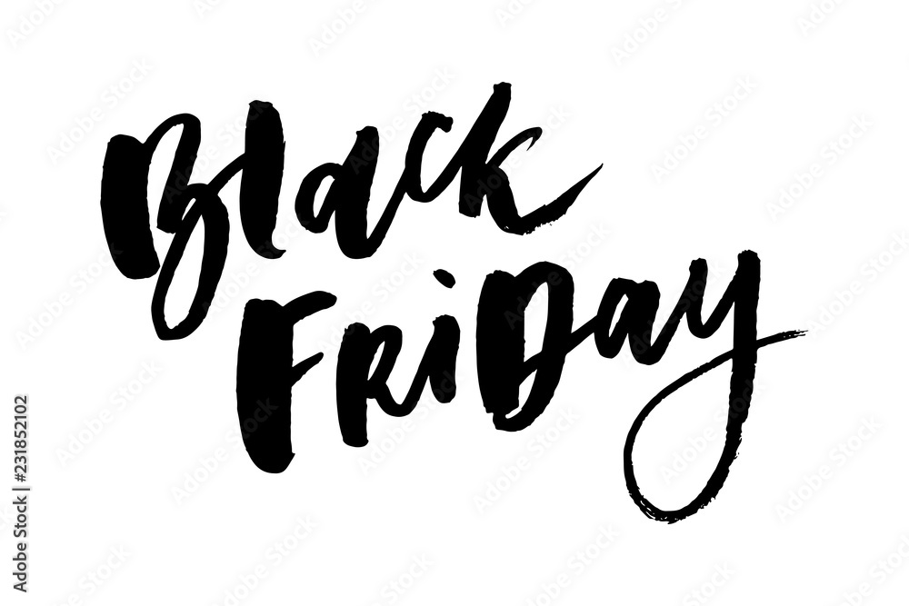 Black Friday Sale handmade lettering, calligraphy for logo, banners, labels, badges, prints, posters, web. Black Friday Sale handmade lettering, calligraphy for logo, banners, labels, badges, prints, posters, web.