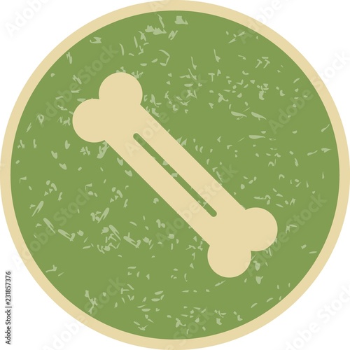 Bone Medical Vintage Icon