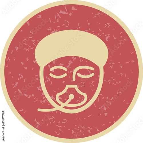 Anesthesia Medical Vintage Icon