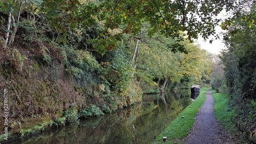 Stafford canal near Kidderminster Worcestershire