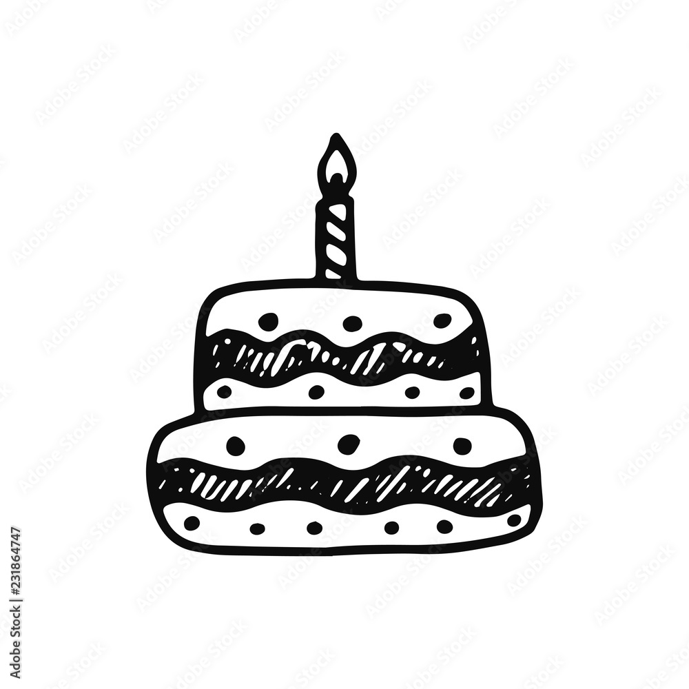 cake icon. isolated object vector silhouette cake icon. isolated object vector silhouette