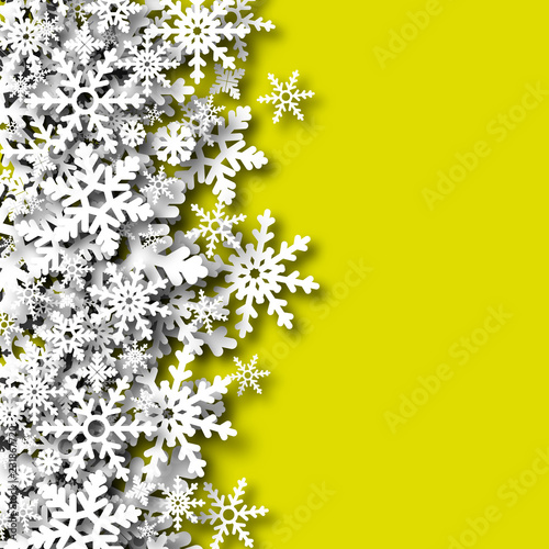 flocons de neige- image vectorielle