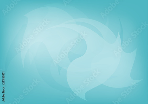Abstract graphic blue dynamic curve background