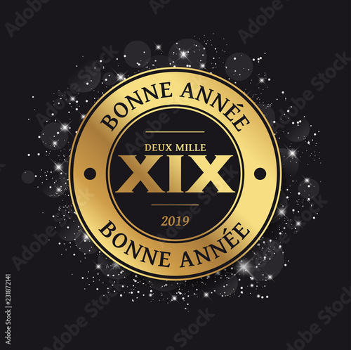 2019 - Carte de Voeux - Bonne Année