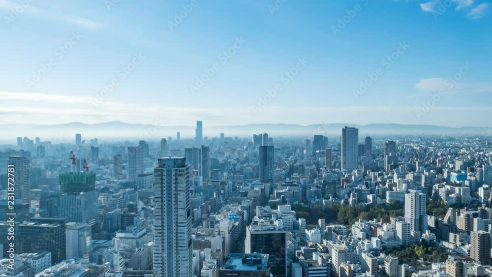 4K・大阪風景・タイムラプス 4K・大阪風景・タイムラプス