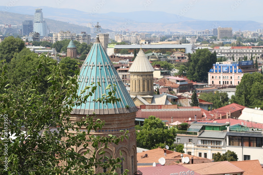 Old part of Tbilisi city