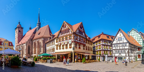 Schmalkalden, Altmarkt und Stadtkirche