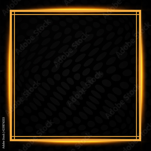 Luxury black and gold background. Design for presentation, concert, show