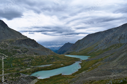 lake in mountains