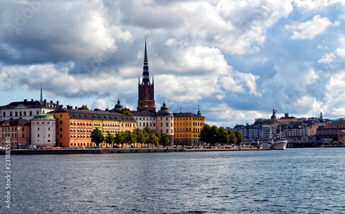 View on Stockholm. Sweden capital © gmstockstudio