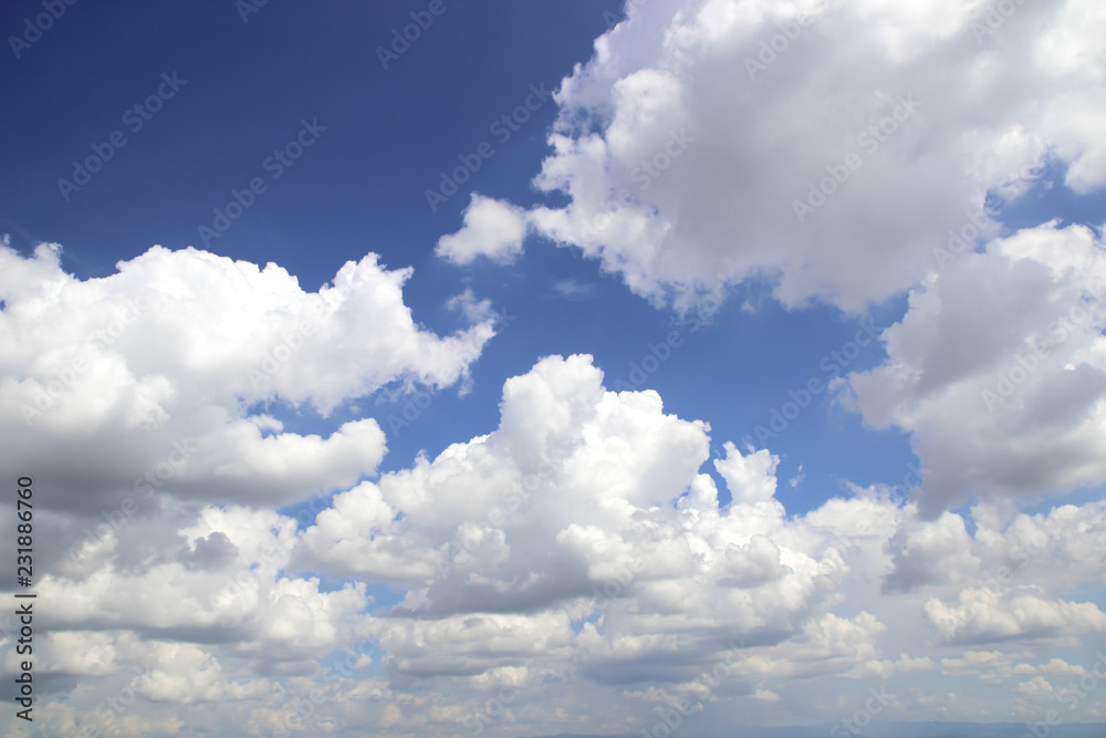 Blue sky background with clouds Blue sky background with clouds