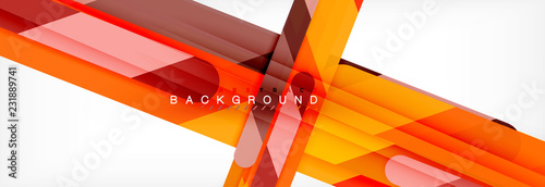 Abstract colorful lines, modern geometric background design