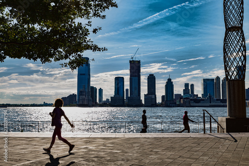 Wallpaper Mural couple walking on beach at sunset Torontodigital.ca