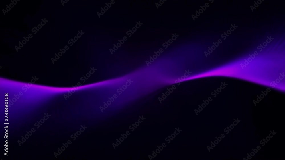 Abstract liquid light patterns ripple and flow (Loop).