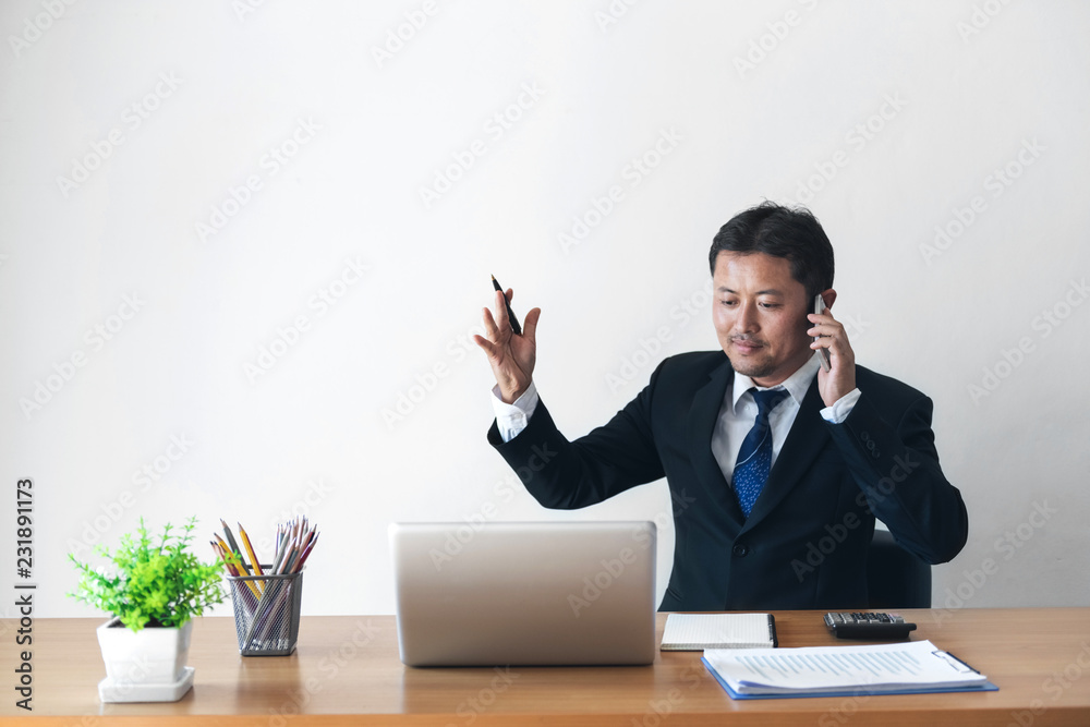 businessman working with modern devices, student boy using digital tablet computer and mobile smart phone businessman working with modern devices, student boy using digital tablet computer and mobile smart phone