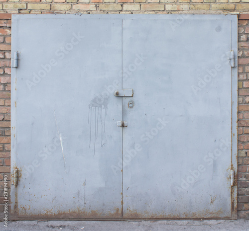 Gate, metal, garage