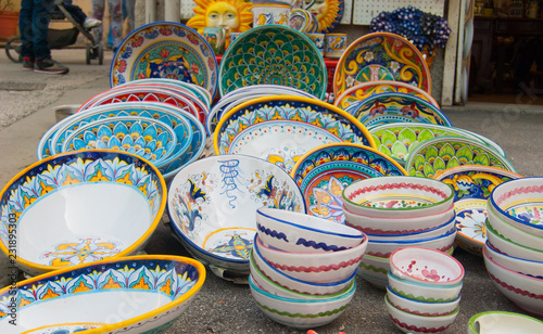 Ceramic and decorative dishes