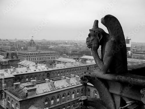 Obraz na płótnie Landscape, Paris.