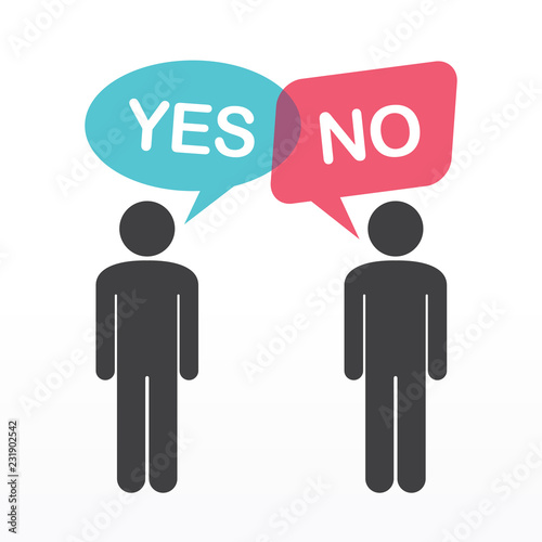 people communication vector icon