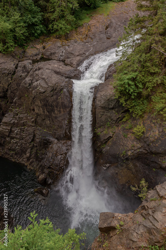 waterfall in forest