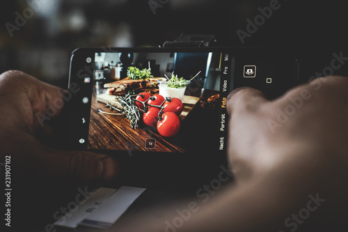 Essen Fotografieren mit Handy, Handyfoto von Food