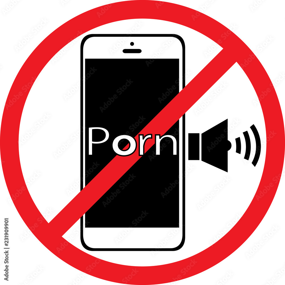 Do not have porn, no porn, no xxx ,no 18+, Do not have porn in phone,NO PORN  vector de Stock | Adobe Stock