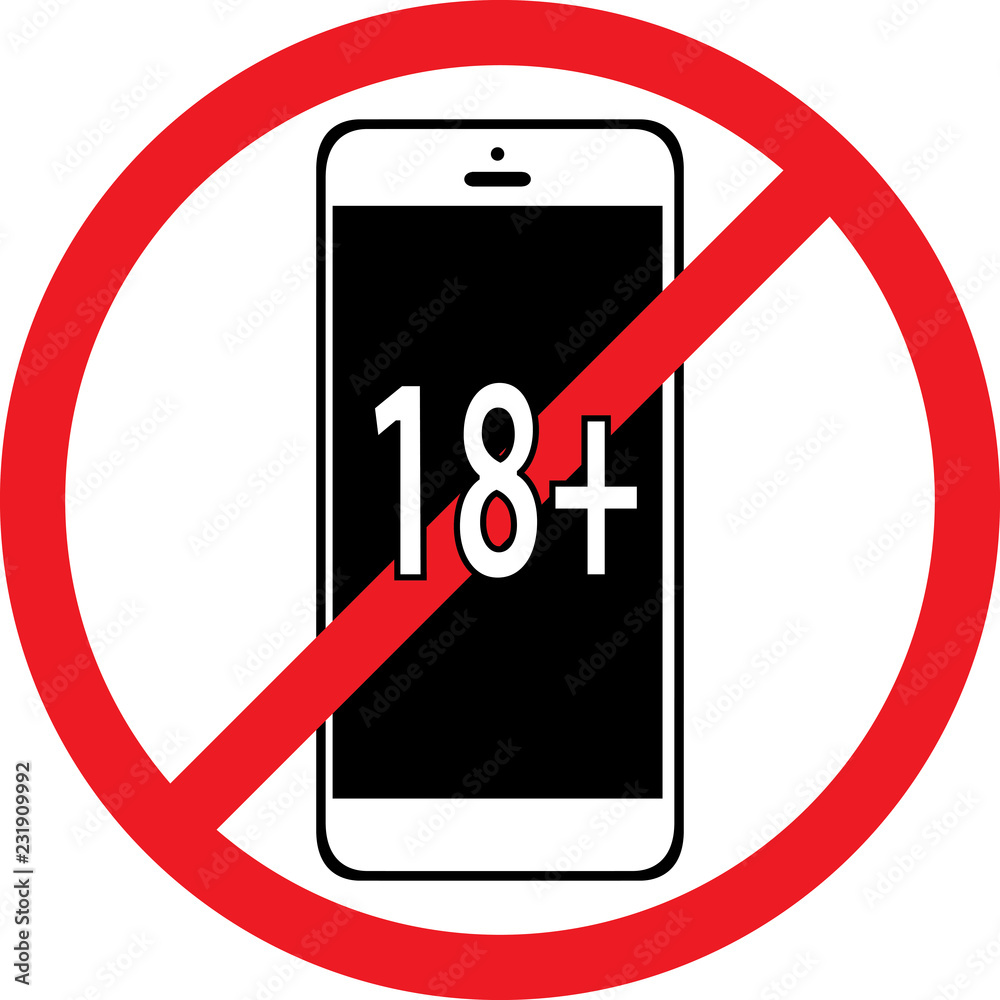 Xxxx9x - Do not have porn, no porn, no xxx ,no 18+, Do not have porn in phone,NO PORN  Stock Vector | Adobe Stock