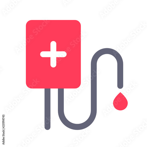 blood transfusion icon