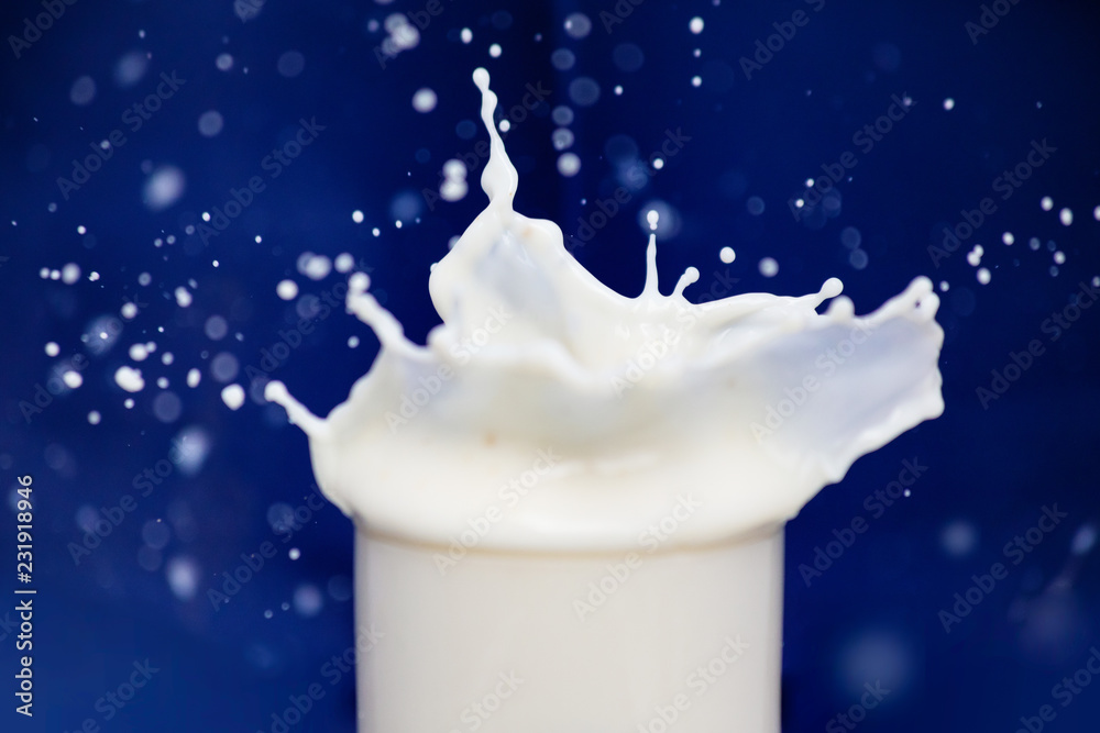 milk splash